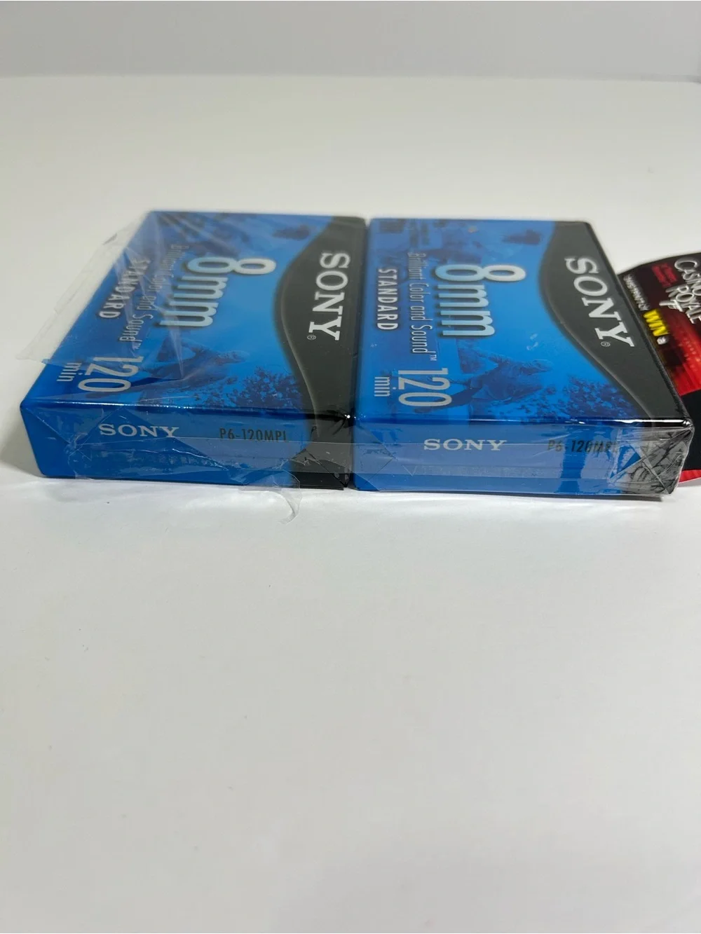 Sony 8mm 120 Minute Video 8 MP Standard Video Tapes 3 Pack NEW